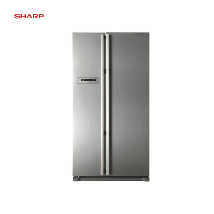 SHARP SideBySide Refrigerator (SJX66STSL) 650 Liters Air Care